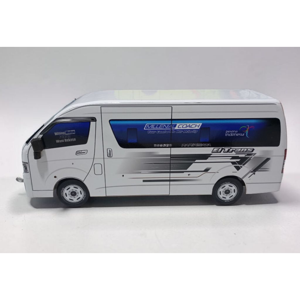 miniatur mobil hiace