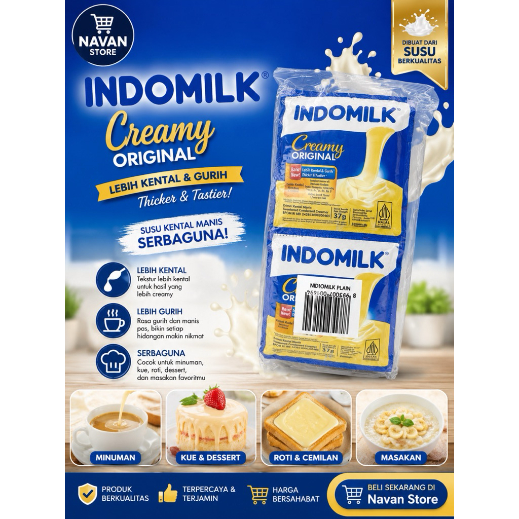Indomilk sachet