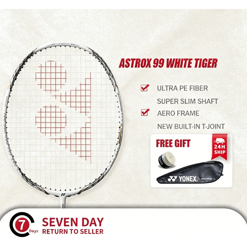 ASTROX 99 White Tiger - Premium Performance Racket for All Levels ASTROX 99 white/green *instock