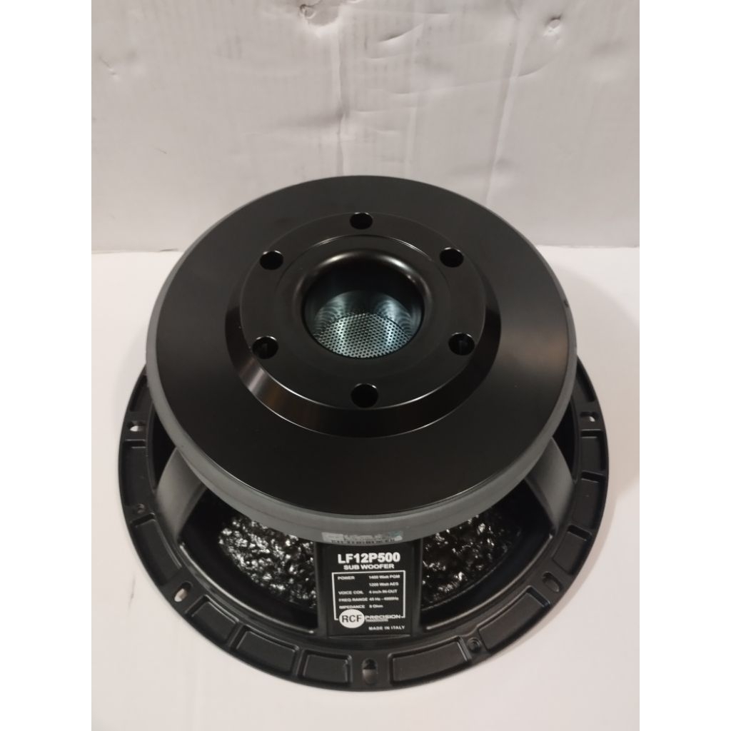 SPEAKER KOMPONEN RCF 12 INCH RCF LF12P500 ORIGINAL KULIT JERUK VOICE COIL 4 INCH