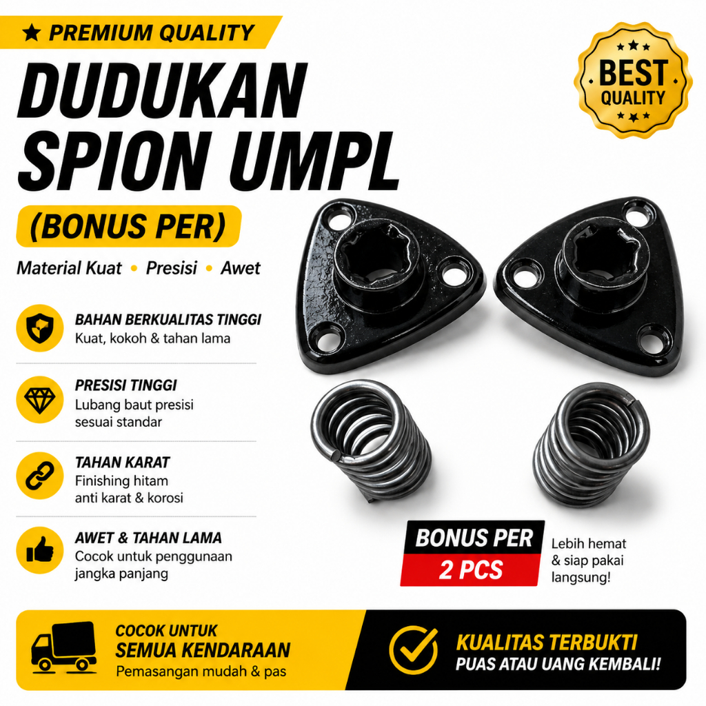 DUDUKANUNG (((BONUS PER))) SPION UMPL / DUDUKAN SPION PS100 / SEGITIGA SPION UMPLUNG /ps100 / spion 