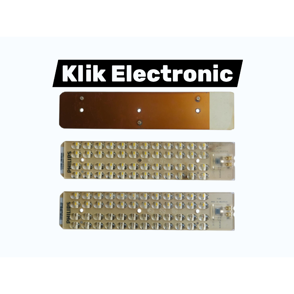 Modul LED PCB DM MP 1 Cahaya Putih untuk Sparepart Lampu Jalan PJU Philips BRP371 BRP372 40 watt 70 