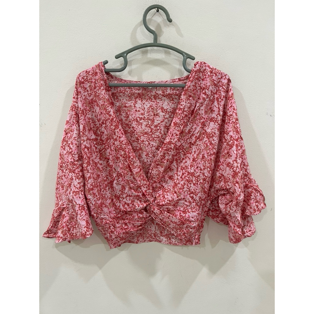 Kemeja wanita Crop Top FILANTO L