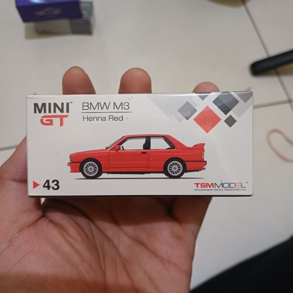Mini GT bmw m3 henna red