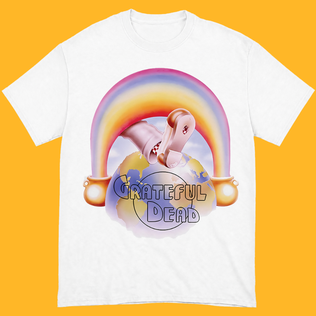 Kaos Band GRATEFUL DEAD Europe '72 Vintage Retro - T-Shirt Reguler & Boxy Unisex Baju band Merchandi