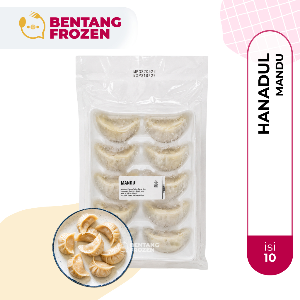 Hanadul Mandu Isi 10 Pcs / Camilan Korean Mandu