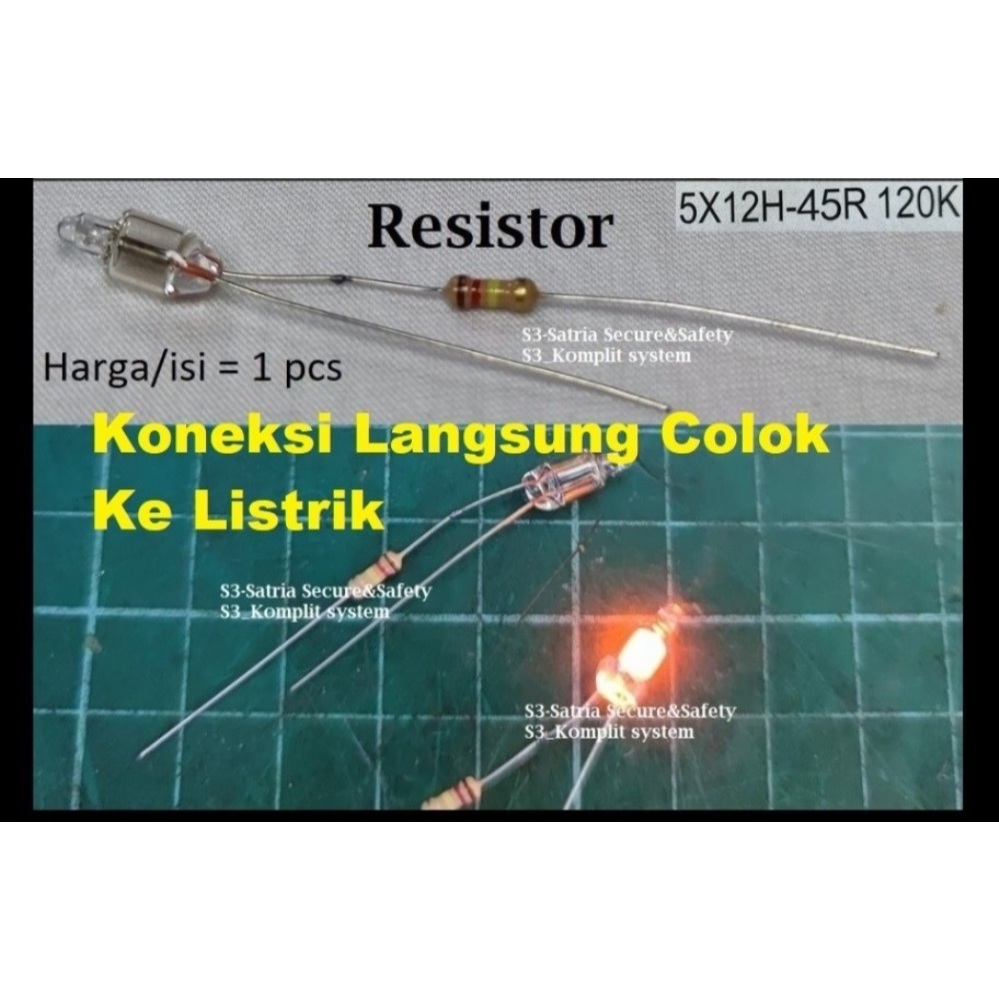lamp indicator AC langsung listrik ac220v arus AC 220 volt Lampu Indikator lid seperti led bohlam ne