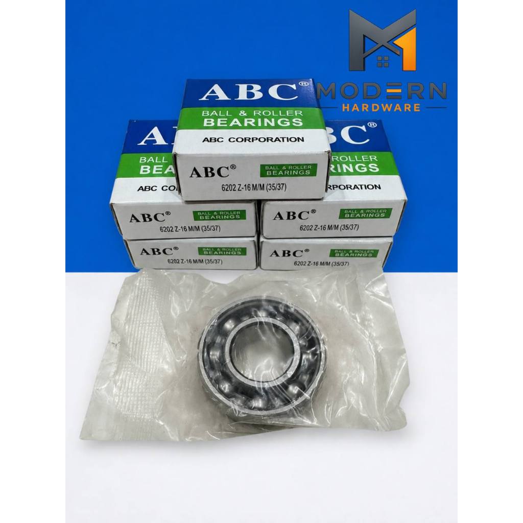 Bearing / Laher Gerobak Arco 6202 Z-16 M/M ABC ORIGINAL (isi 10pcs)