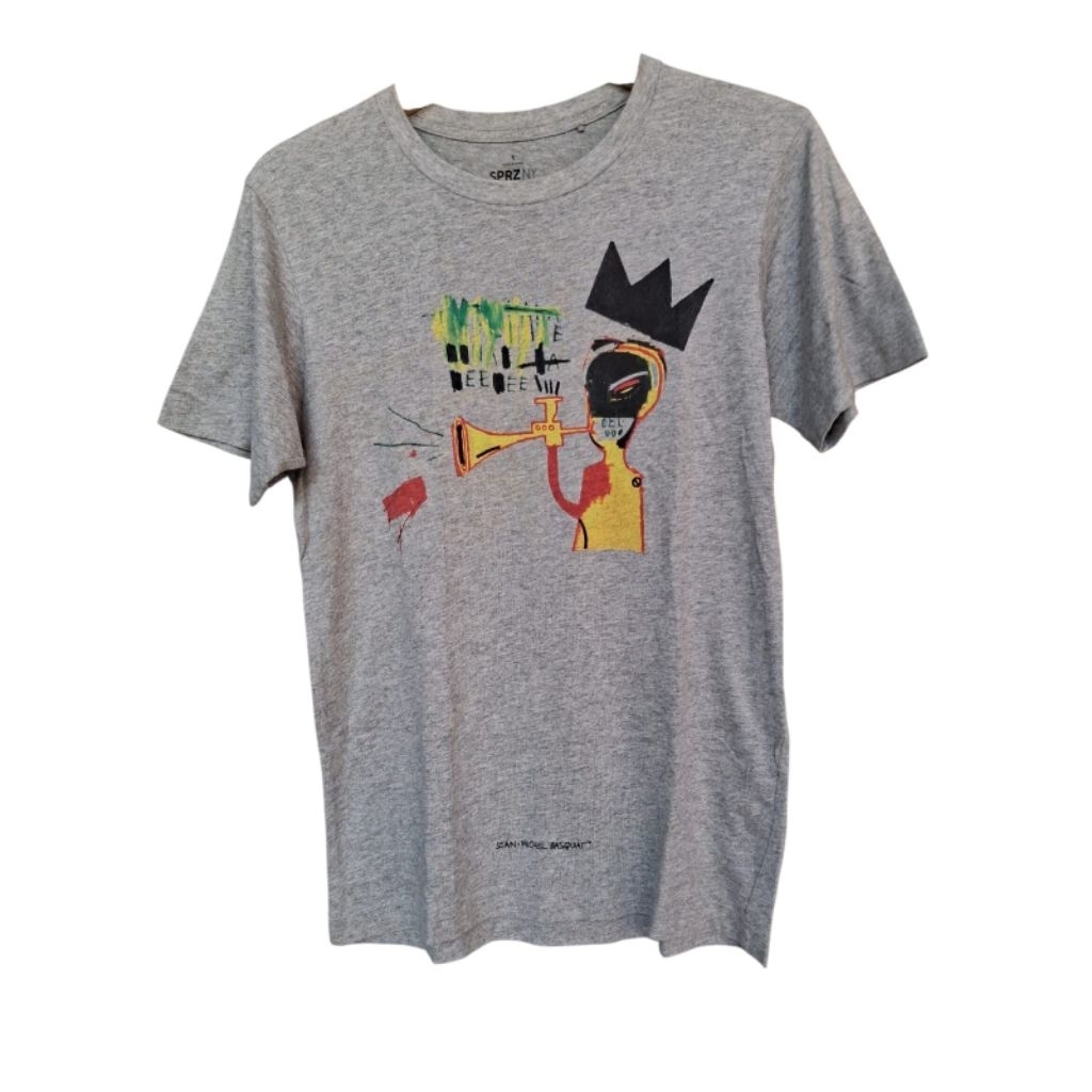 kaos JMB , jmb UNIQLO , UNIQLO jmb , Jean Michel Basquiat