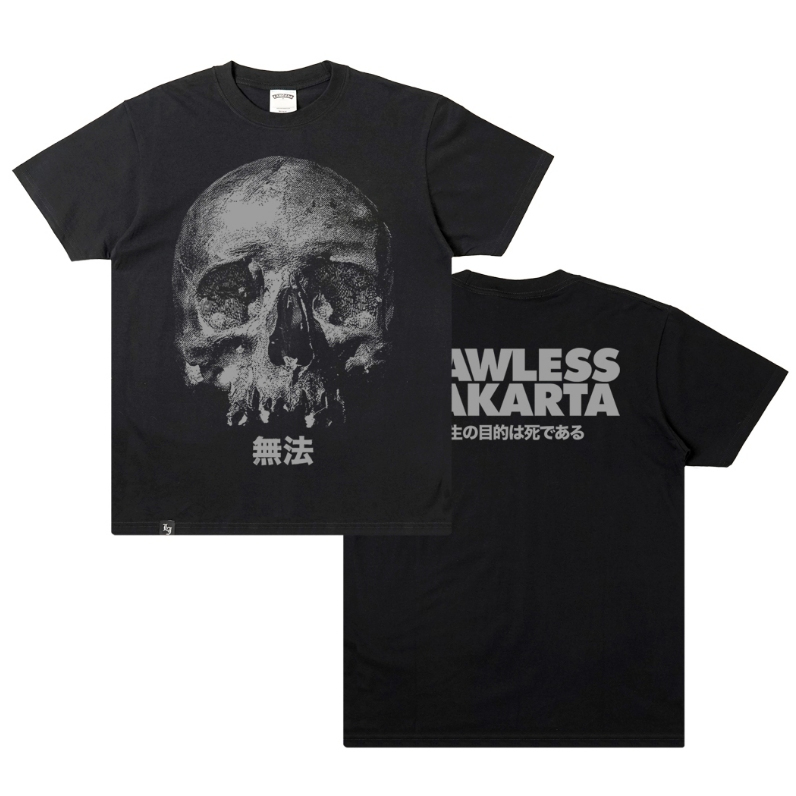 Tshirt LAWLESS JAKARTA - DEATH LIVES | Lawless Jakarta Official