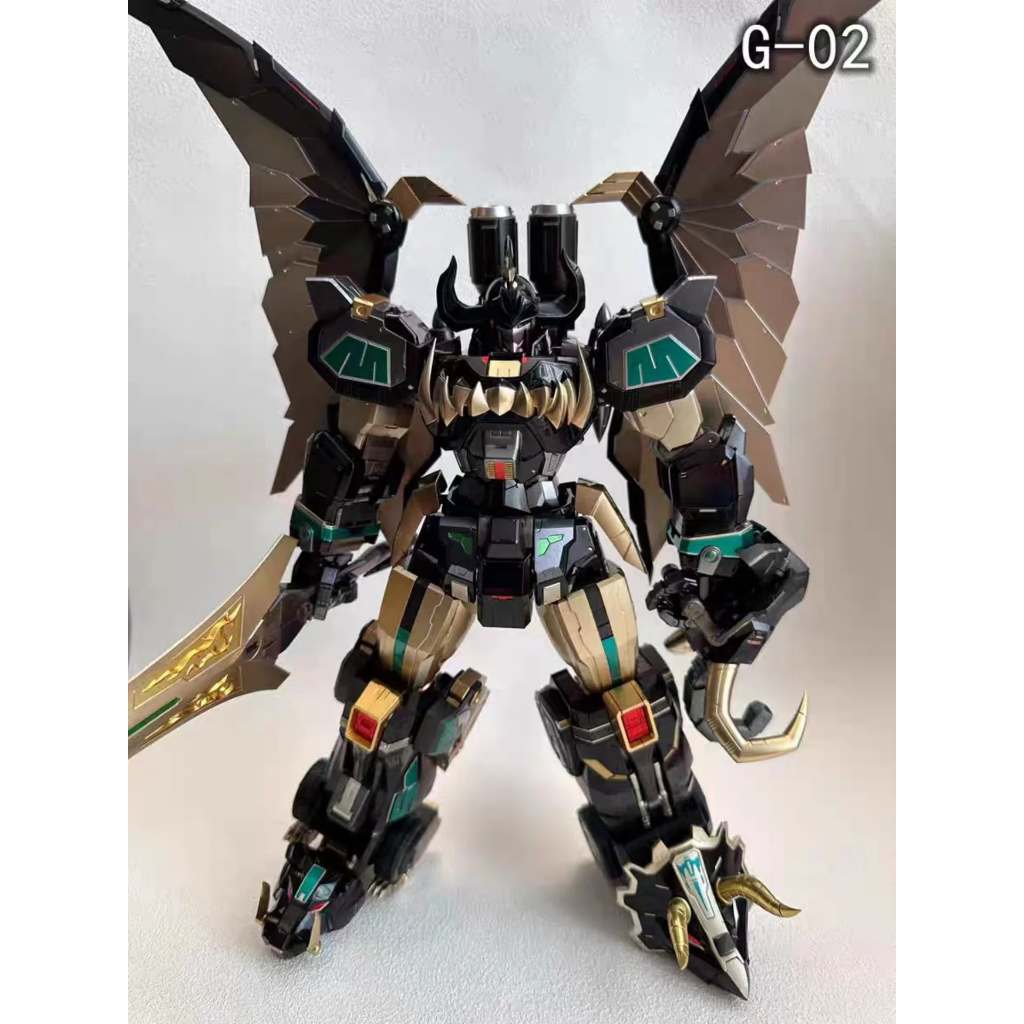 Beast King Model G-02 Dino Megazord Black Ver Metal Build