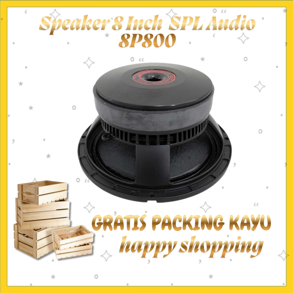 Speaker 8 Inch SPL Audio 8P800