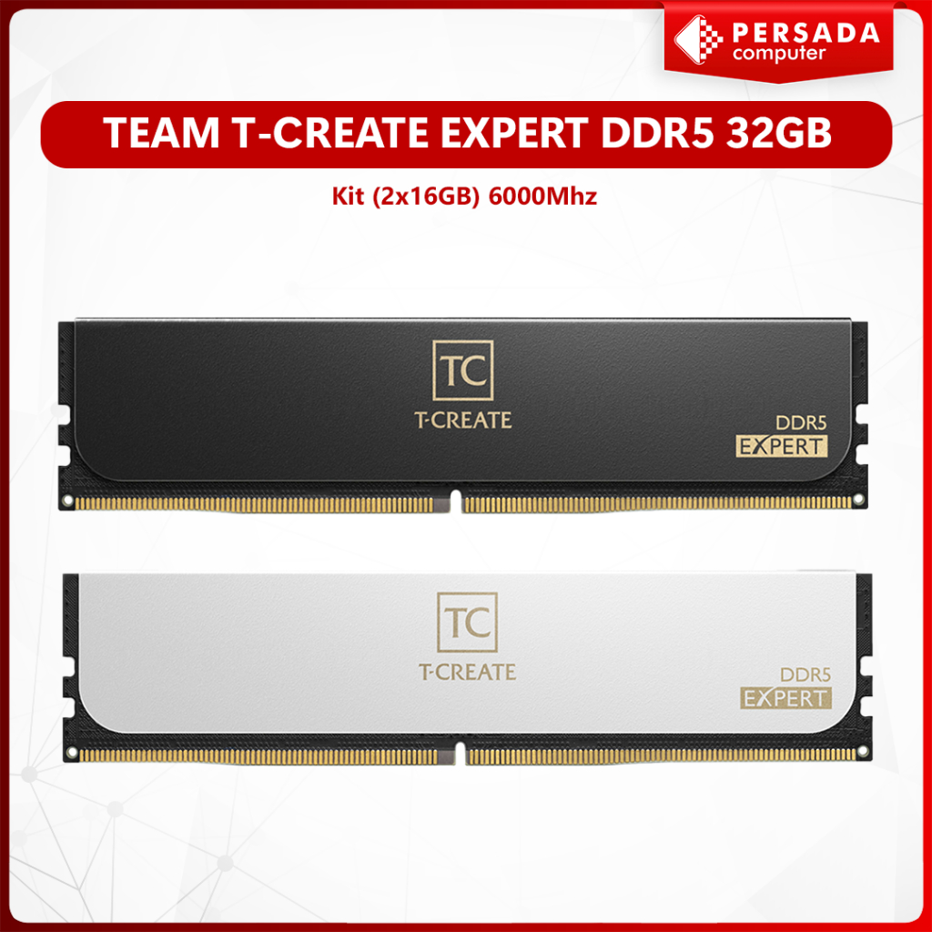 TEAM T-CREATE EXPERT DDR5 32GB Kit (2x16GB) 6000Mhz