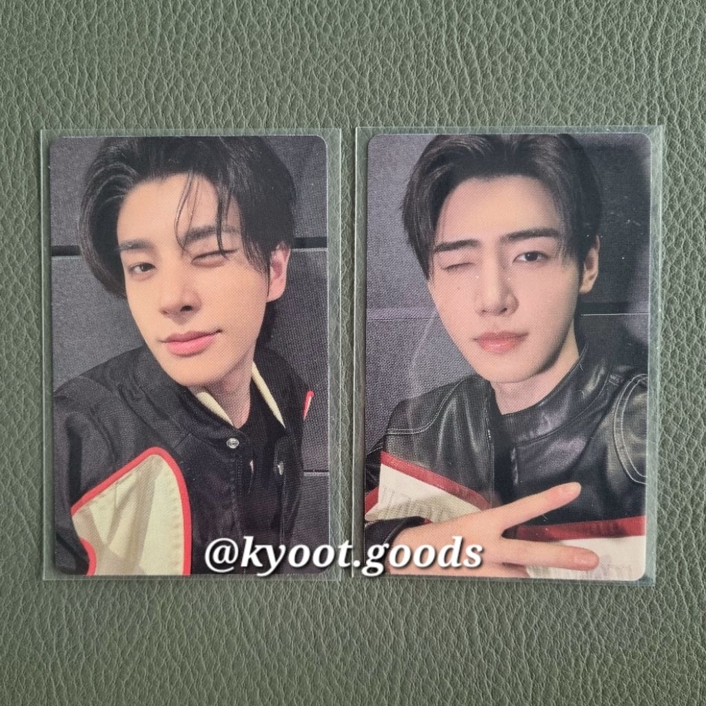 Photocard Enhypen Sunghoon and Jake 5th Enniversary