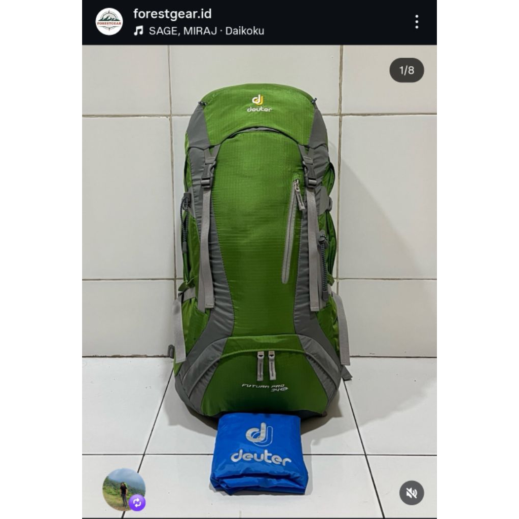 DEUTER FUTURA PRO 34
