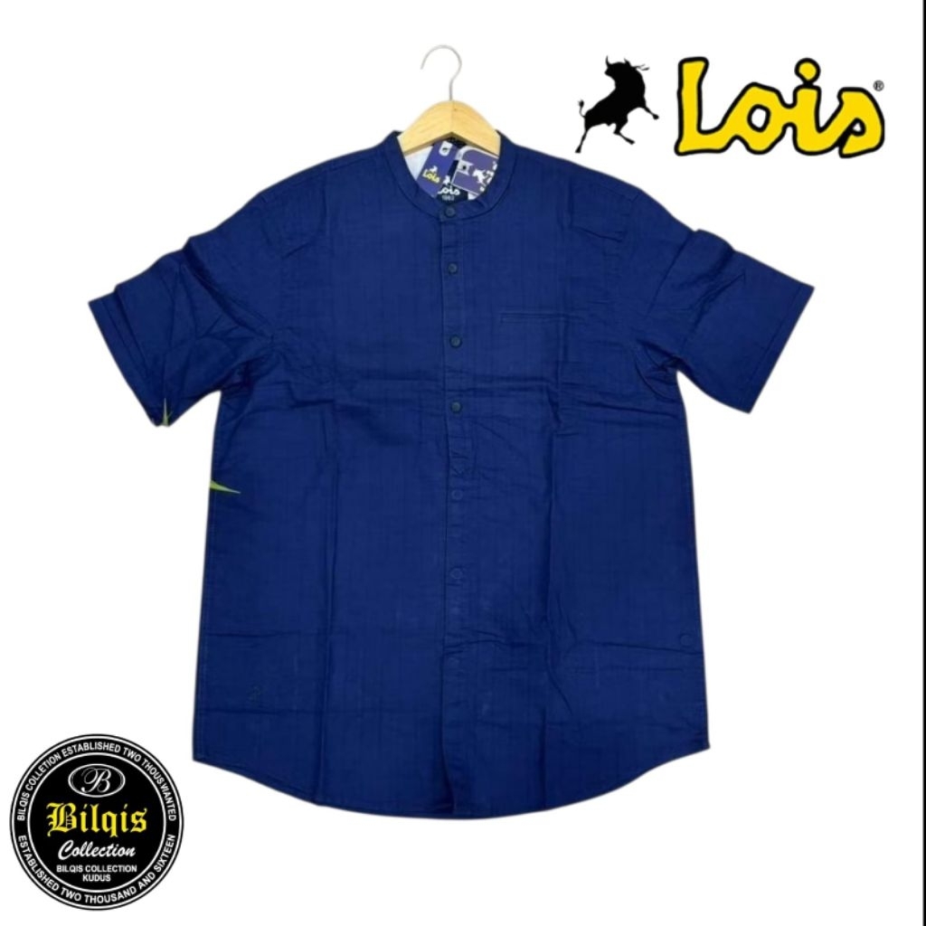 kemeja koko lois pria original