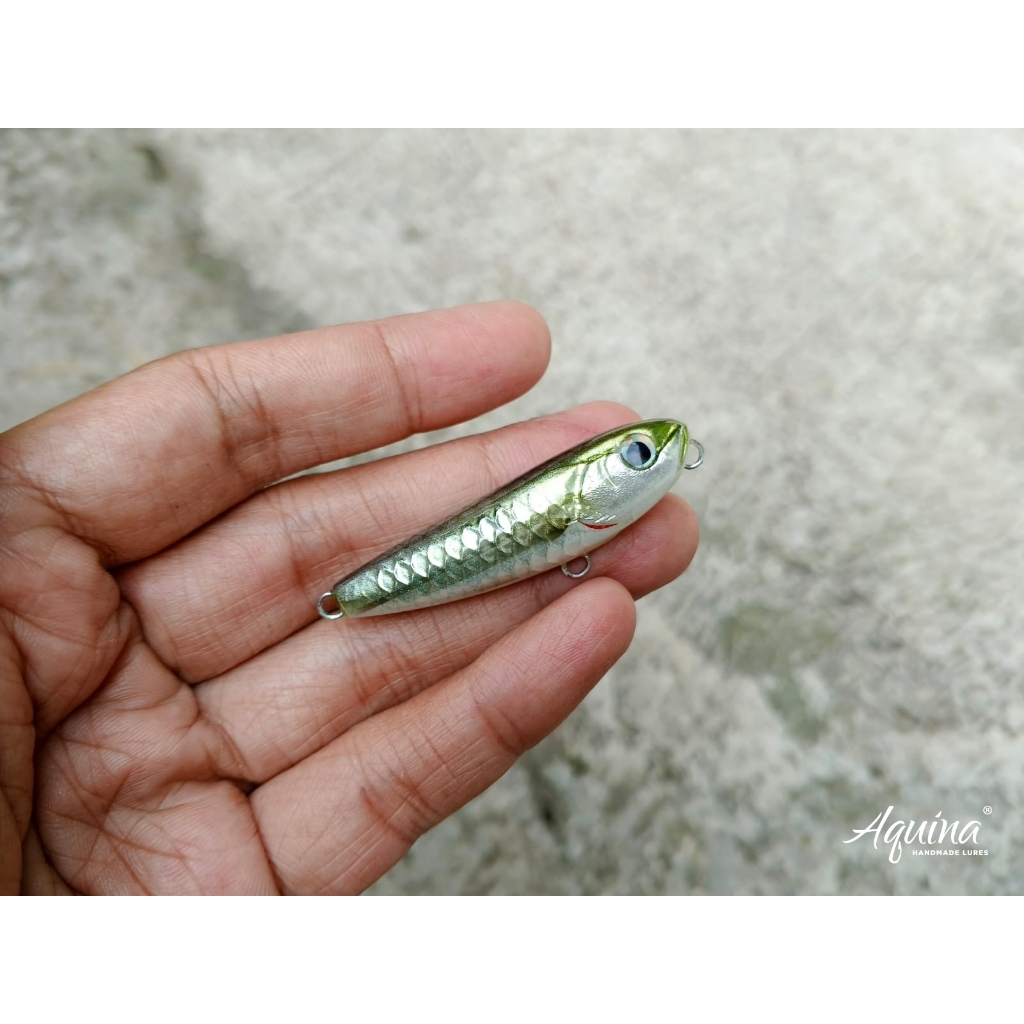 Aquina Lures Floating WTD 5cm Warna Bluespot Mullet