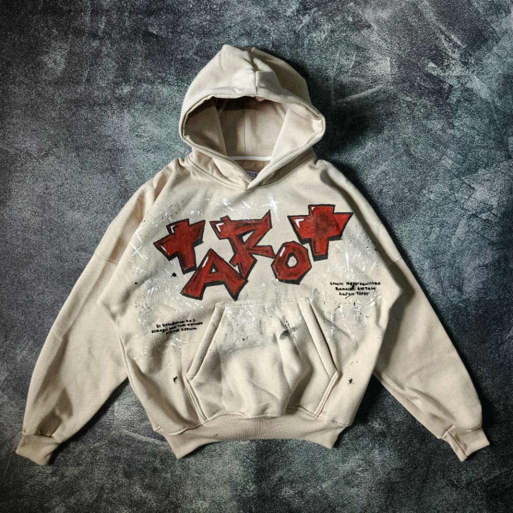 Hodie Tarot .Feast Handpainted