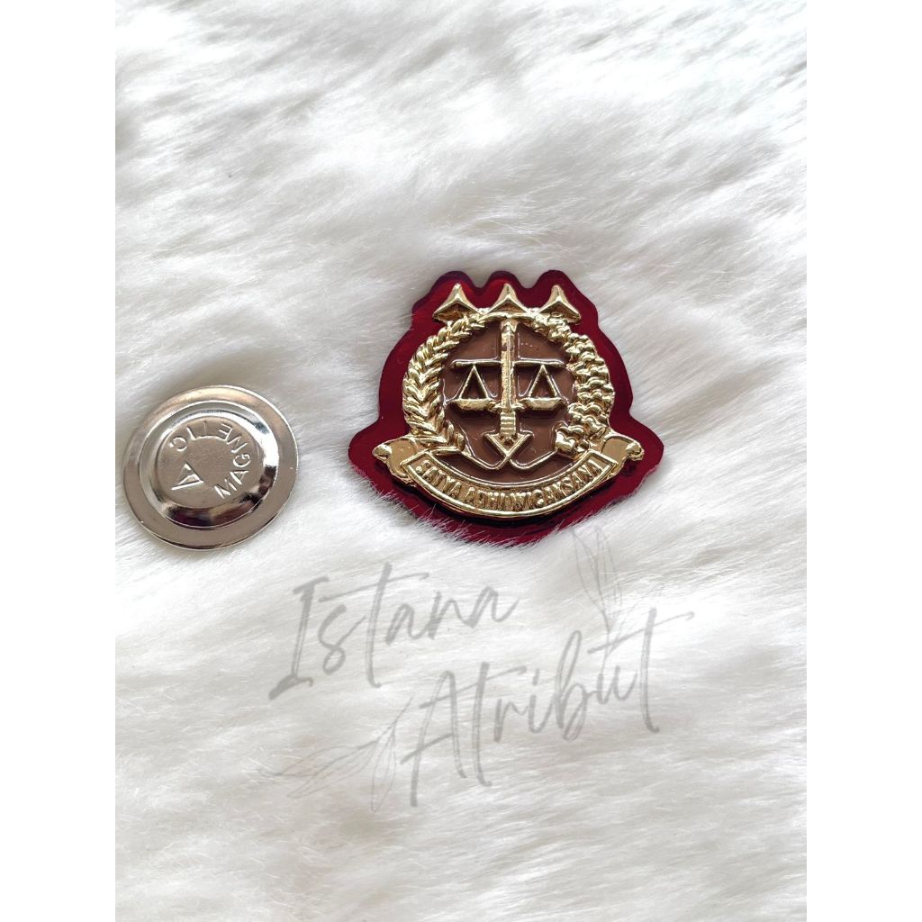 Pin Jaksa Eselon 4 / Pin Jaksa / Pin Kejaksaan / pin Eselon 4 Jaksa / pin Safari Jaksa / Lencana Ese