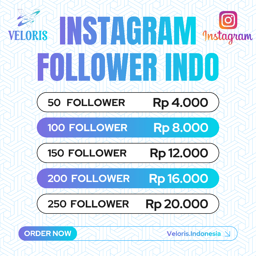 Follower Instagram Indonesia termurah Follower ig permanen Pengikut Instagram Indonesia bergaransi d