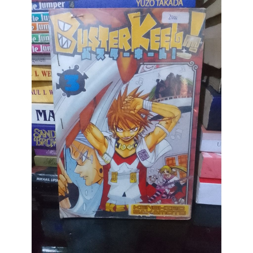 KOMIK BUSTER KEEL VOL.03 KENSHIRO BAKAMOTO