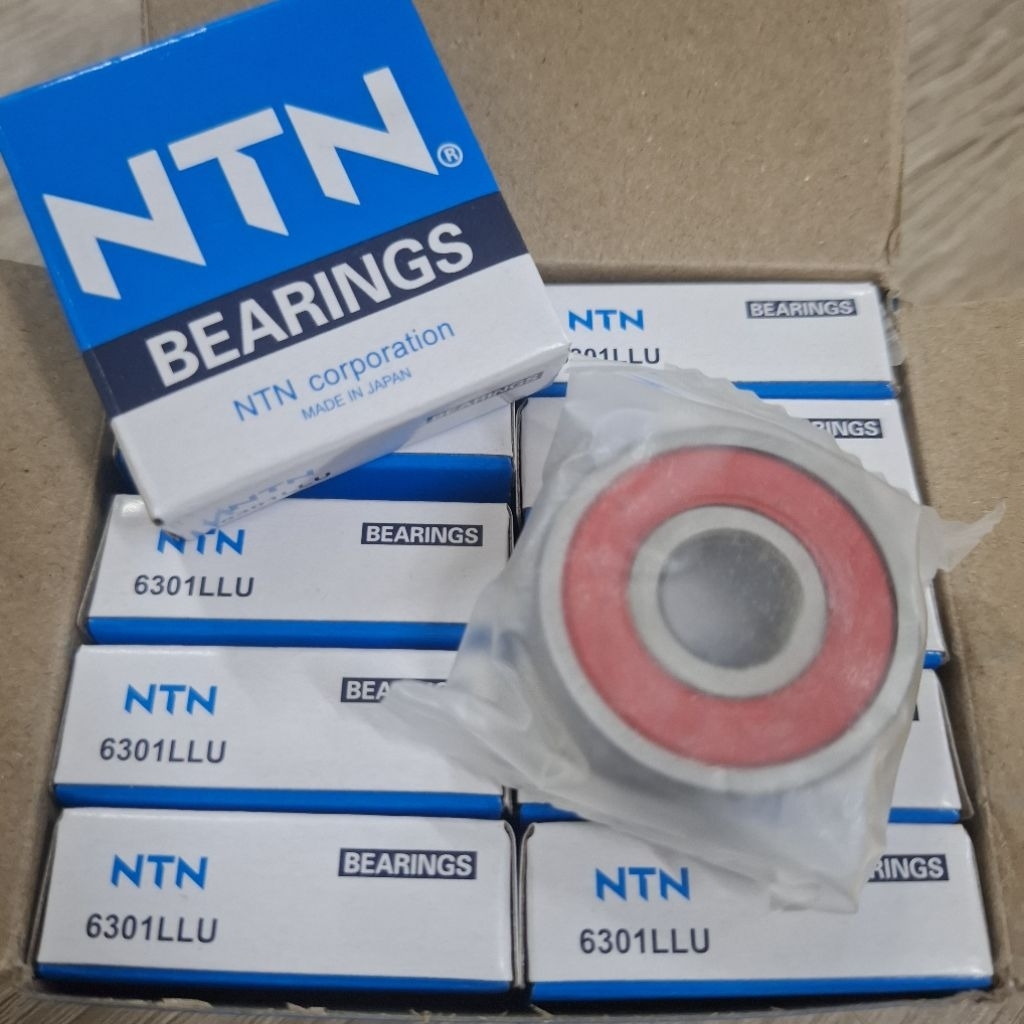 Bearing NTN 6301 LLU Bantalan Roda LAHER NTN Original Japan LAKER NTN 6301 2RS