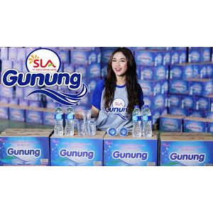 Gunung SLA Gelas 220 Ml ~ Air Mineral 1Dus isi 48 Gelas