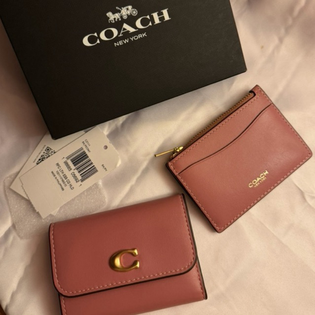 Preloved Wallet Coach Pink