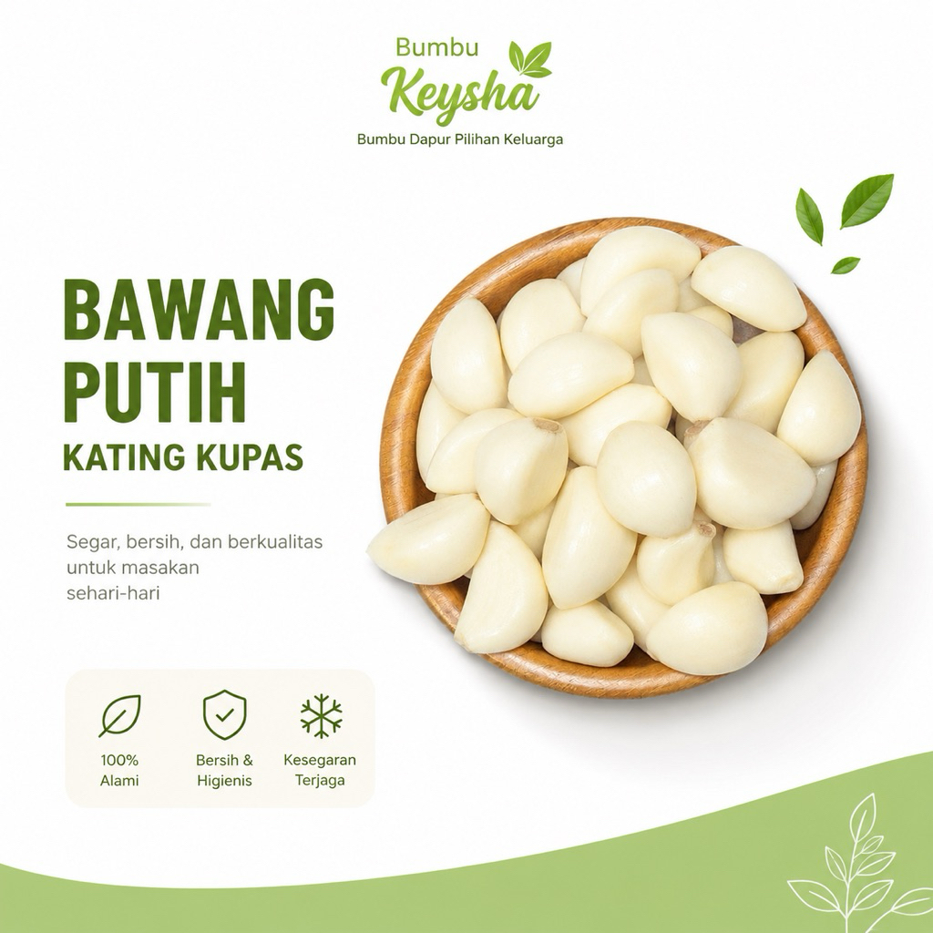Bawang putih Kating Kupas