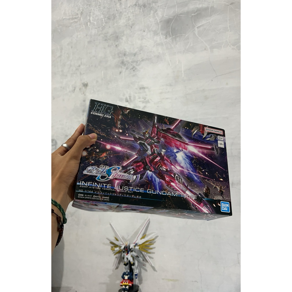 HG Infinite Justice Type 2 Bandai (jual cepat) | gundam seed infinite justice type ii