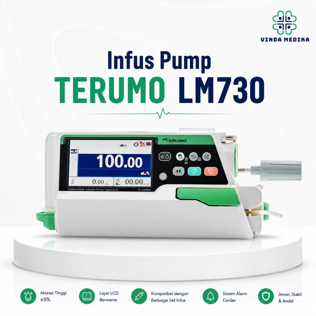 Infus Pump Terumo LM730 Original | Infusion Pump Digital Presisi Tinggi | Alat Pompa Infus Rumah Sak