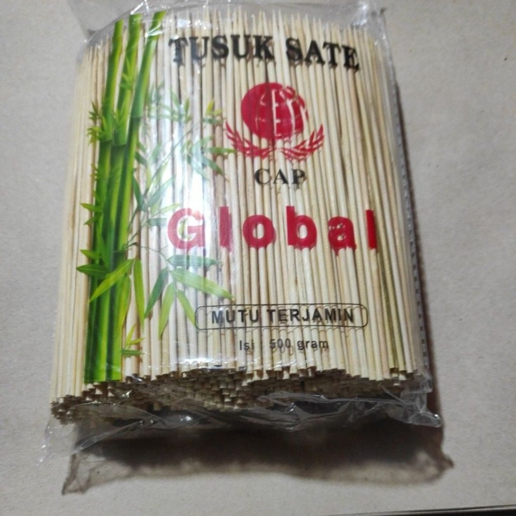 tusuk cilok 500 grm (tusuk pendek) , tusuk pentol