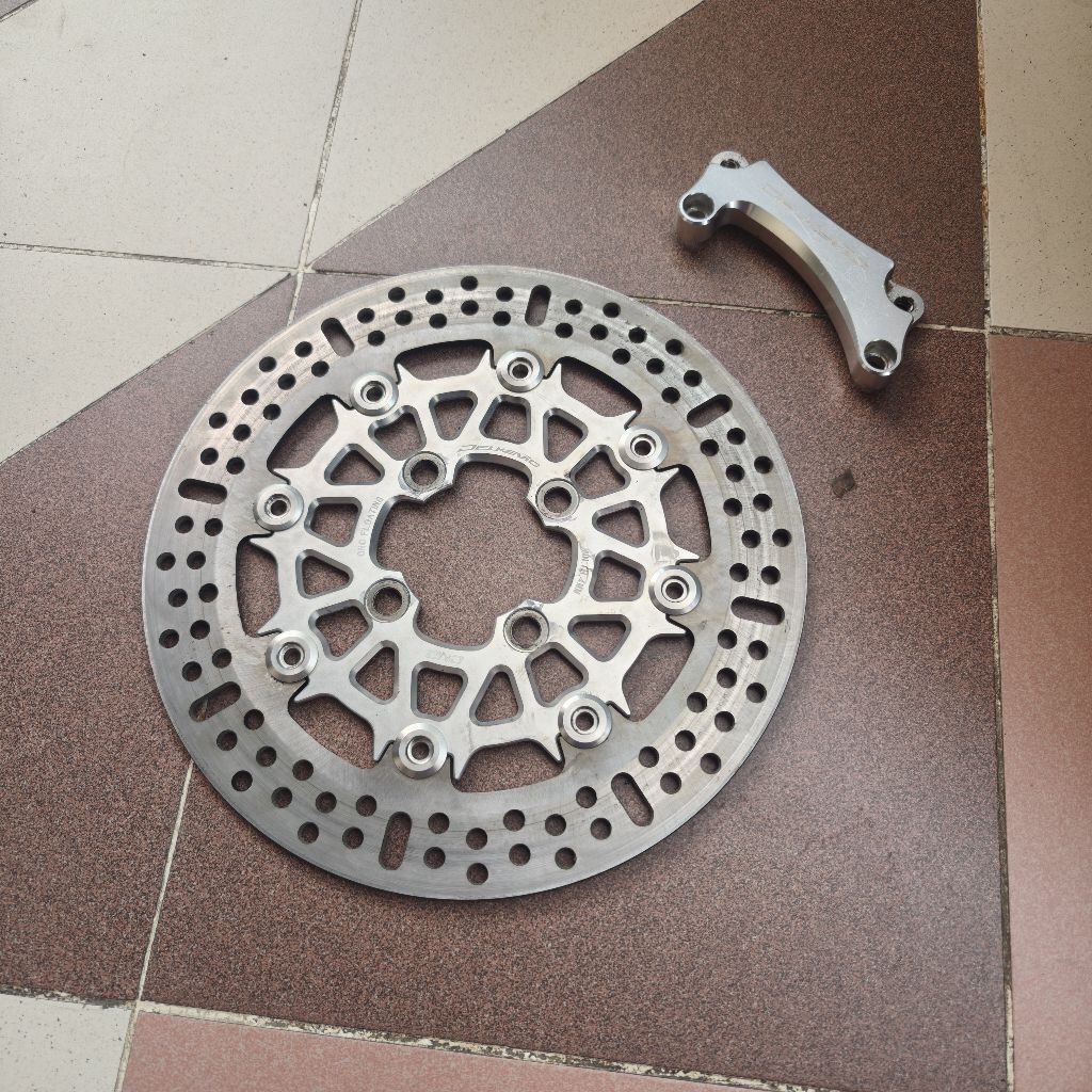 Disc Delkevic 260MM 260 MM Honda Vario 125 150 LED OLD Cakram Silver Depan Second Bekas