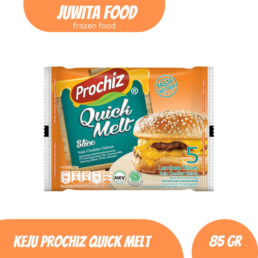 KEJU PROCHIZ QUICK MELT ISI 5 LEMBAR 85GR