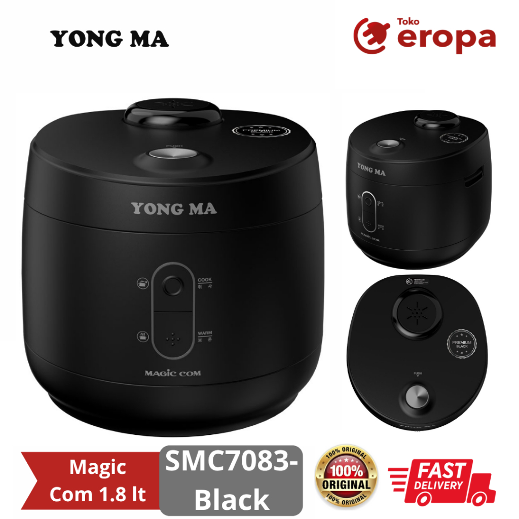 Magic Com 1.8 lt Yongma SMC7083-Black