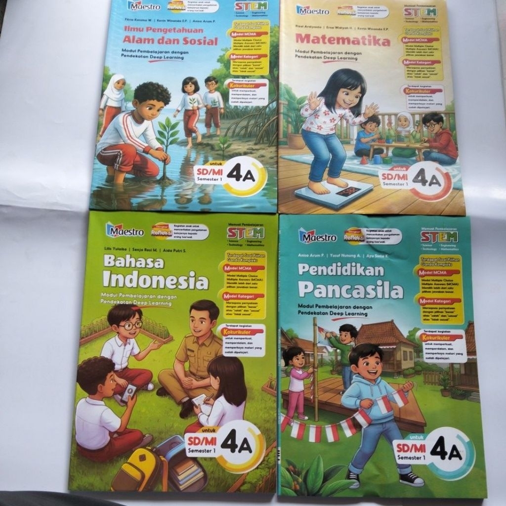 LKS maestro kelas 4 semester 1