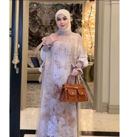shella sauki gamis gen z organza