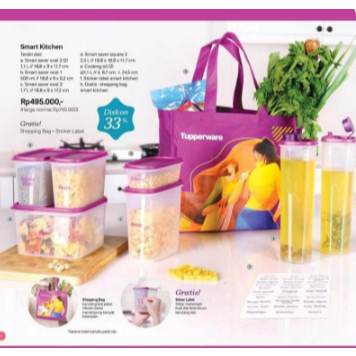 Smart Kitchen Tupperware (1 set)