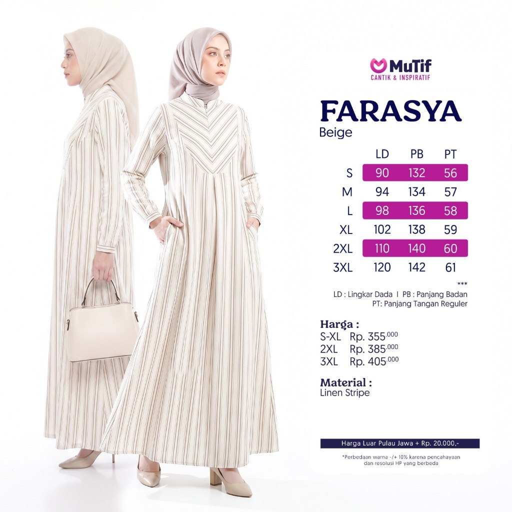GAMIS FARASYA MUTIF TERBARU