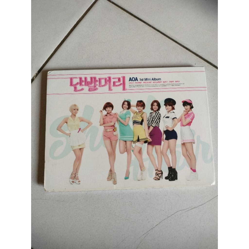album only AOA short hair