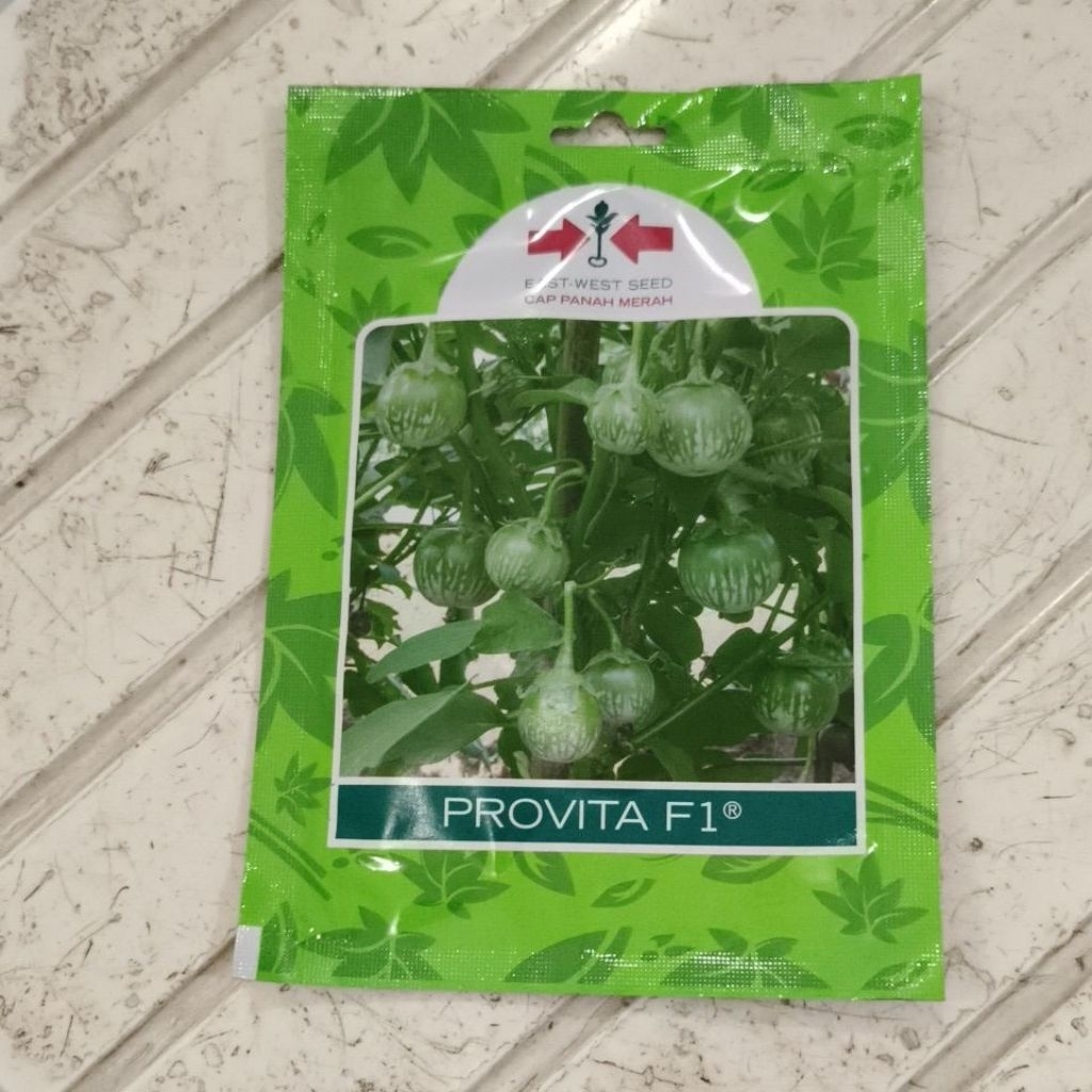 Benih Terong Lalap Hijau Provita F1 400 butir