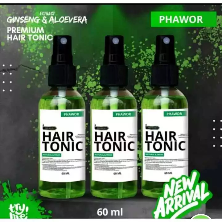 HAIR TONIC 60ml Vitamin Rambut Penumbuh Rambut - Hairtonic Vitamin Rambut Pria Wanita