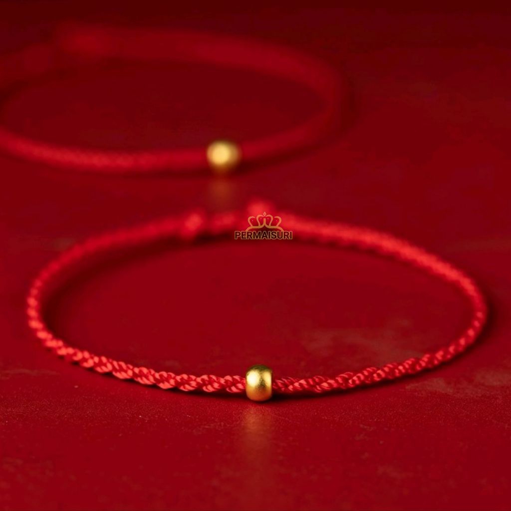 Gelang Tangan Benang Simpul