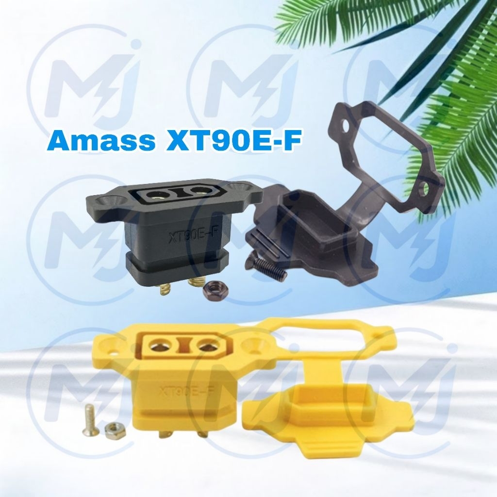 Amass Original XT90E-F Female Connector Konektor Socket Soket XT90