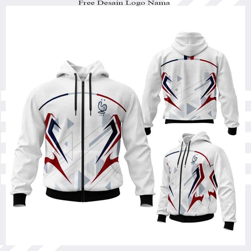 JAKET HOODIE SUPORTER PRANCIS UNISEX - JAKET FANTASY FRANCIS FULLPRINTING PREMIUM