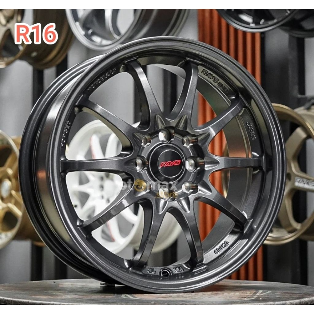 Velg Rays CE28 R16 Dark Grey 4x100 / 114