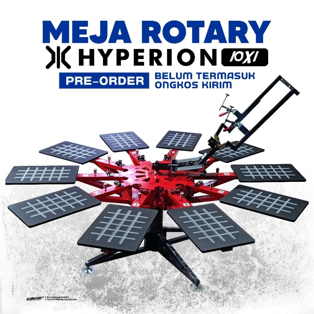 MEJA SABLON ROTARY HYPERION 10X1 - RS INDUSTRIES