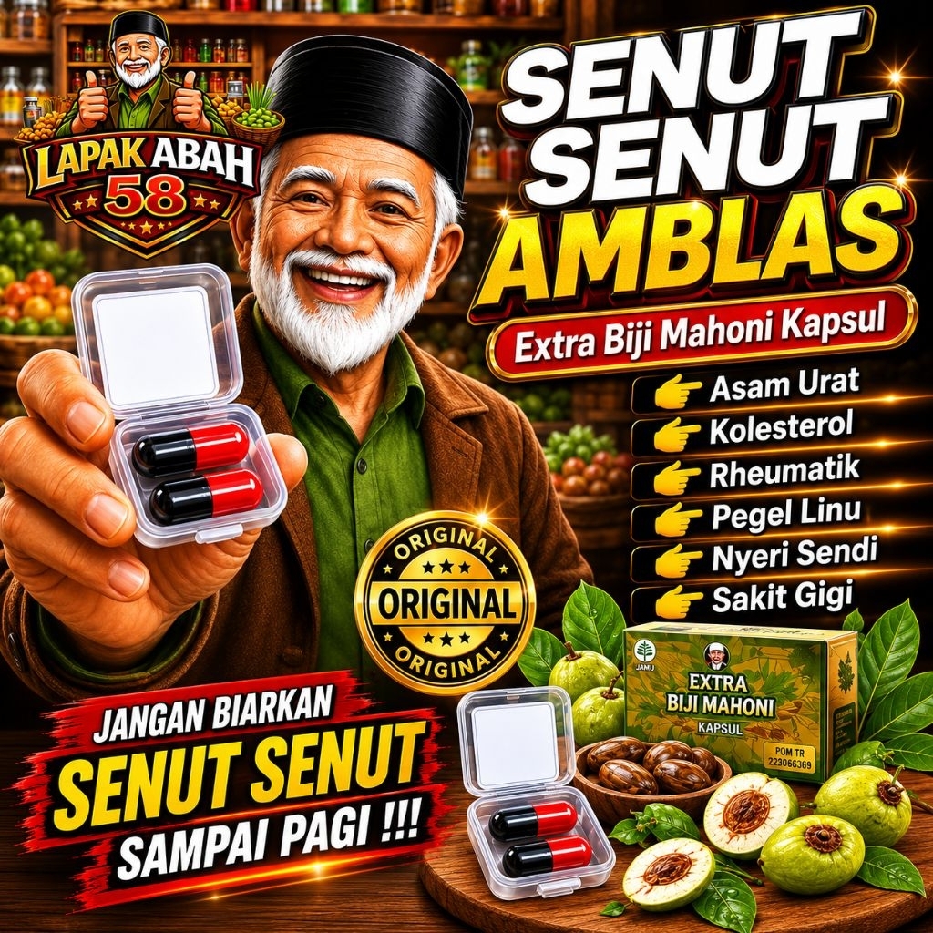 Extra Biji Mahoni Kapsul isi 2 Kapsul
