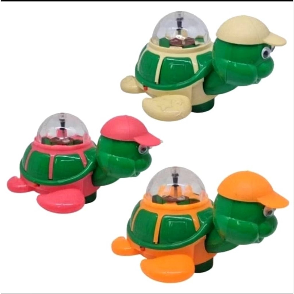 GOLDEN TOYS - MAINAN KURA KURA LAMPU DISCO KGP33