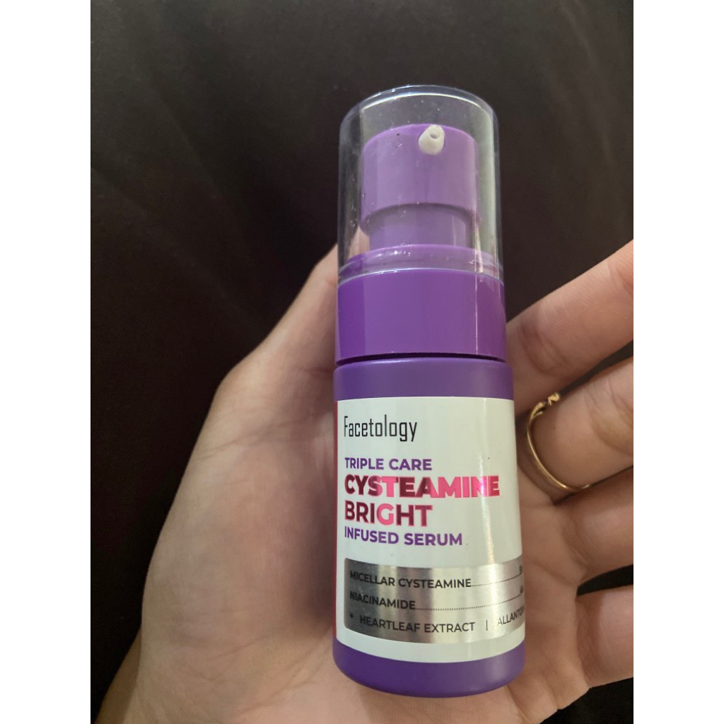 facetology cysteamine